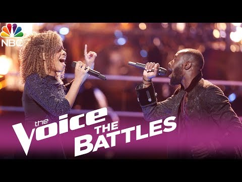 The Voice 2017 Battle - Shi'Ann Jones vs. Stephan Marcellus: "Oh! Darling"