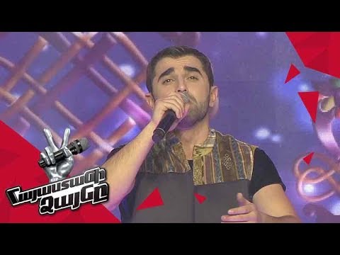 Tigran Karapetyan sings ‘Ղարաբաղի հորովել՛ - Gala Concert – The Voice of Armenia – Season 4