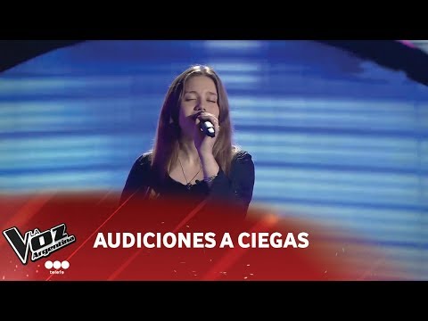 Eugenia Stuk - "Historia de un amor" - Carlos Almaran - Audiciones a ciegas - La Voz Argentina 2018