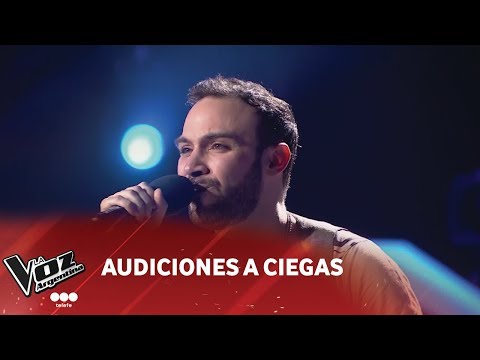 Patricio De Luca - "Amor con hielo" - Morat - Audiciones a ciegas - La Voz Argentina 2018