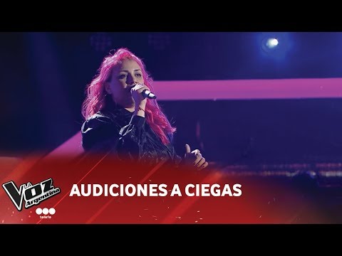 Lúa Castro - "Fuego y pasión" - Ricky Vallen - Audiciones a ciegas - La Voz Argentina 2018