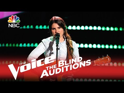 The Voice 2015 Blind Audition - Krista Hughes: "Angel from Montgomery"