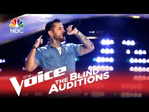 The Voice 2015 Blind Audition - Dustin Monk: "Bright Lights"