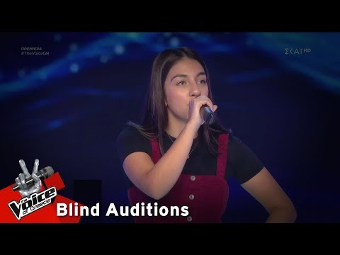Υρώ Ζερβούδη - Empire State of Mind | 1o Blind Audition | The Voice of Greece