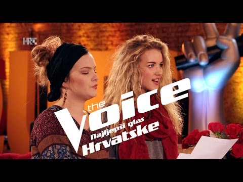 Rea i Stela uoči dvoboja - The Voice of Croatia - Season2 - Battle2