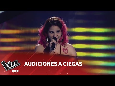 Lucía Spaccasassi - "The way you look tonight" - Sinatra - Audición a ciegas - La Voz Argentina 2018