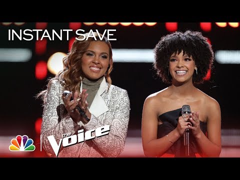 Comeback Stage Instant Save: Ayanna Joni vs. Lynnea Moorer - The Voice 2018 Live Top 24 Eliminations