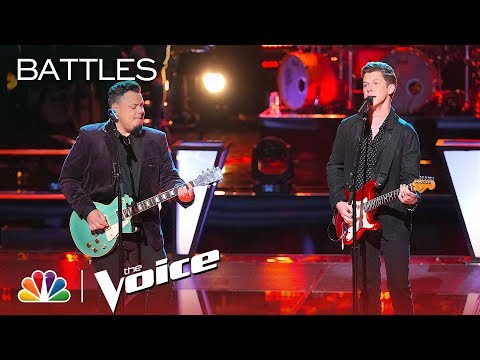 Michael Lee Battles Joey Green to Bonnie Raitt's "Thing Called Love" - The Voice 2018 Battles