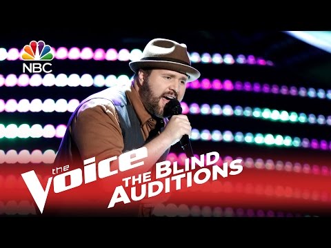 The Voice 2015 Blind Audition - Dustin Christensen: "Downtown Train"