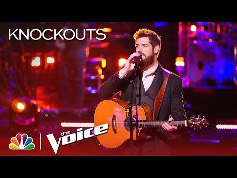 Keith Paluso Is Vulnerable to Ray LaMontagne's "You Are the Best Thing" - The Voice 2018 Knockouts