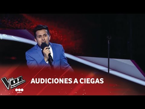 Diego Márquez - "O tú o ninguna" - Luis Miguel - Audiciones a Ciegas - La Voz Argentina 2018