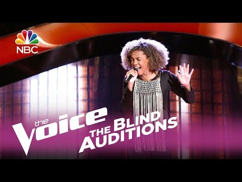 The Voice 2017 Blind Audition - Shi'Ann Jones: "Drown in My Own Tears"