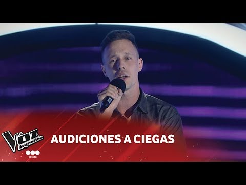 Lucas Catsoulieris - "Just the way you are" - Bruno Mars - Audiciones Ciegas-  La Voz Argentina 2018