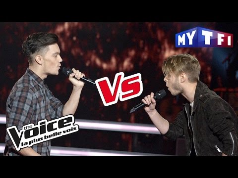 Matthieu VS Fabian – « Aussi libre que moi » (Calogero) | The Voice France 2017 | Battle