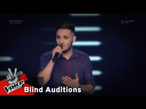 Κυριάκος Κωνσταντίνου - Cry Me A River | 2o Blind Audition | The Voice of Greece