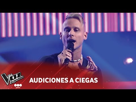 Igor Sansovic - "Bailar pegados" - Sergio Dalma - Audiciones a Ciegas - La Voz Argentina 2018