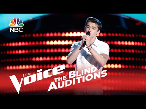 The Voice 2015 Blind Audition - Chance Peña: "I See Fire"