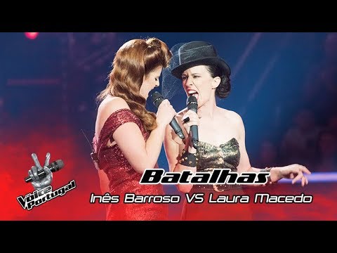 Inês Barroso VS Laura Macedo - "I just wanna make love to you" | Batalha | The Voice Portugal