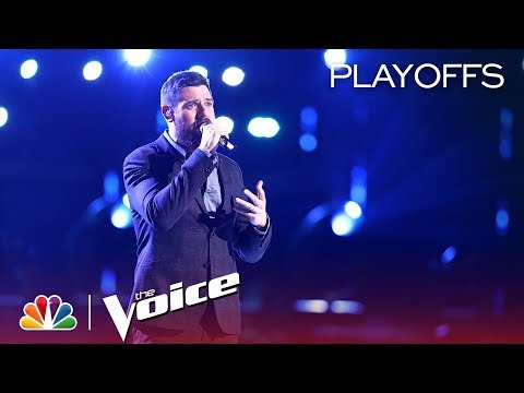 Keith Paluso Showcases His Vocals on "Someone Like You" - The Voice 2018 Live Playoffs Top 24