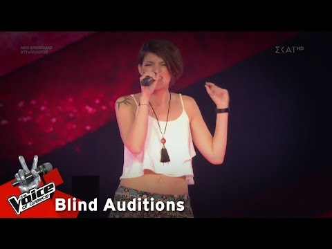 Κωνσταντίνα Μορτογλου - Ο Πρίγκιπας Αλήτης | 4o Blind Audition | The Voice of Greece