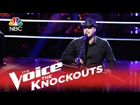 The Voice 2015 Knockout - Blind Joe: "Mamas Don't Let Your Babies Grow Up to Be Cowboys"