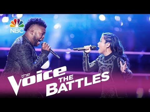 The Voice 2017 Battle - Chris Weaver vs. Kathrina Feigh: "Dangerous Woman"
