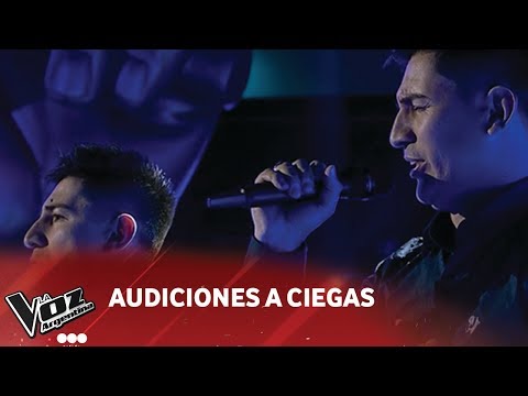 Mellizos Vilchez - "No saber de Tí - Audiciones Ciegas - La Voz Argentina 2018