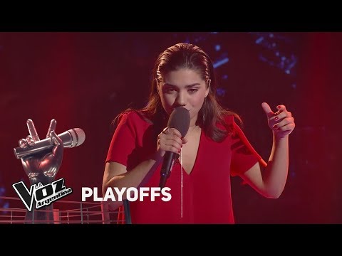 Playoff #TeamTini: Sofía Casadey canta "Chandelier" de Sia - La Voz Argentina 2018