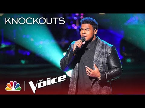 DeAndre Nico's Powerful Vocals Soar on "Wanted" - The Voice 2018 Knockouts