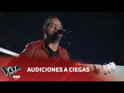 Ezequiel Videla - "Bicho de Ciudad" - Los Piojos - Audiciones a ciegas - La Voz Argentina 2018