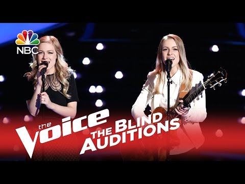 The Voice 2015 Blind Audition - Andi and Alex: "Thank You"