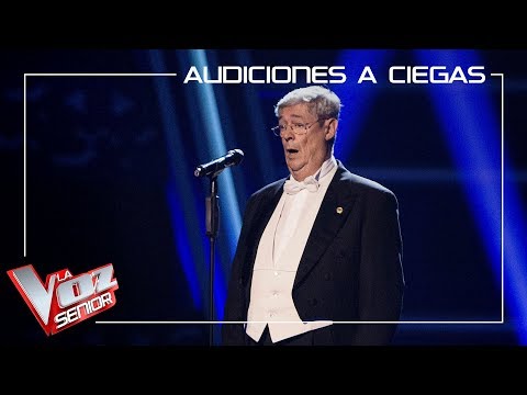 Javier Gallego canta 'Nessun Dorma' | Audiciones a ciegas | La Voz Senior Antena 3 2019