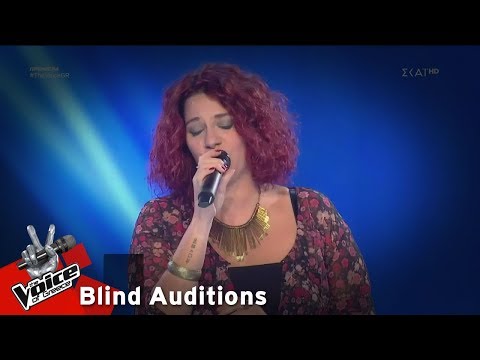 Μαρία Βασιλοπούλου - A Natural Woman | 1o Blind Audition | The Voice of Greece