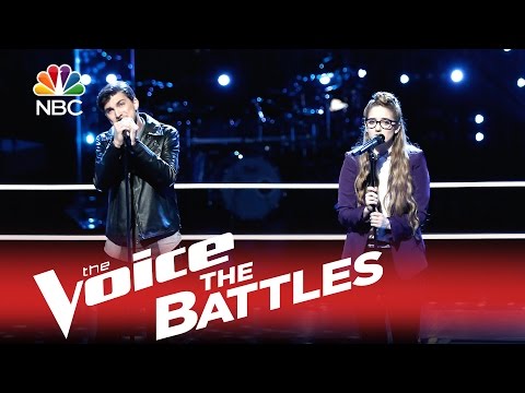 The Voice 2015 Battle - Chase Kerby vs. Korin Bukowski: "Samson"