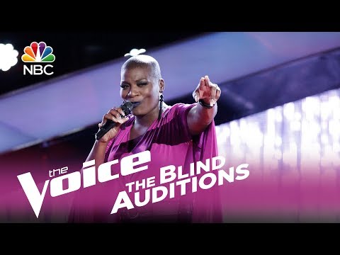 The Voice 2017 Blind Audition - Janice Freeman: "Radioactive Soul"