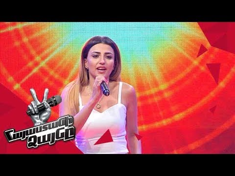 Ani Hovhannisyan sings 'Եթե կարող ես' - Blind Auditions - The Voice of Armenia - Season 4