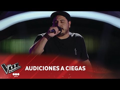 D. Lazarte -"Mi historia entre tus dedos"- G. Grignani - Audiciones a Ciegas - La Voz Argentina 2018