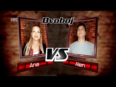 Ana vs. Alen: “Zar je voljeti grijeh” - The Voice of Croatia - Season2 - Battle2