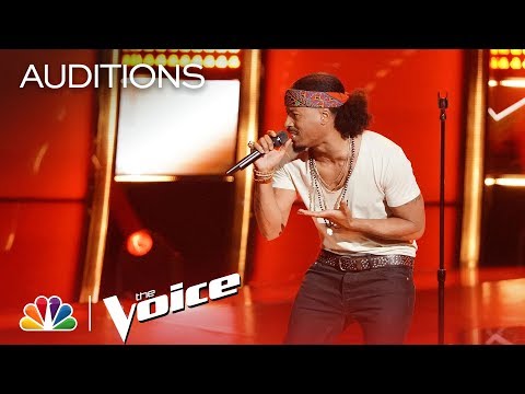 Franc West Sings Otis Redding's "(Sittin' On) The Dock of the Bay" - The Voice 2018 Blind Auditions