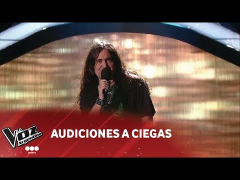 Jorge Jofré - "Spaghetti del rock" - Divididos - Audiciones a ciegas - La Voz Argentina 2018