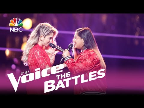 The Voice 2017 Battle - Brooke Simpson vs. Sophia Bollman: "You're a Big Girl Now"
