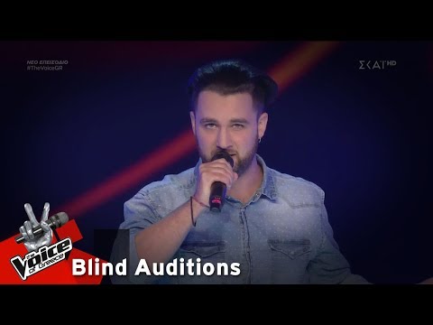 Αιμίλιος Μωσαϊδης - Θυμός | 2o Blind Audition | The Voice of Greece