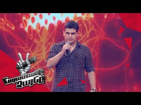 Hovhannes Astvatsatryan sings 'Despacito' - Blind Auditions - The Voice of Armenia - Season 4