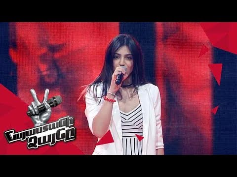 Emma Hovhannisyan sings 'Dangerous Woman' - Blind Auditions - The Voice of Armenia - Season 4
