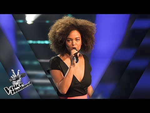 Tjindjara - What About Us | The voice of Holland | The Blind Auditions | Seizoen 8