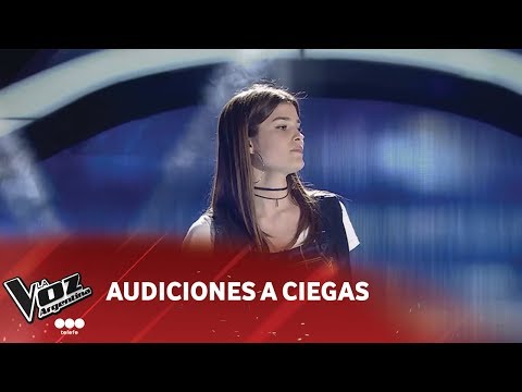 Inés Cricco Varela - "Rehab" - Amy Winehouse - Audiciones a ciegas - La Voz Argentina 2018