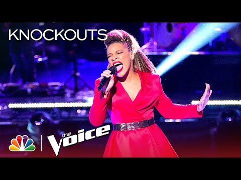 SandyRedd Continues to Astound with Ariana Grande's "Dangerous Woman" - The Voice 2018 Knockouts