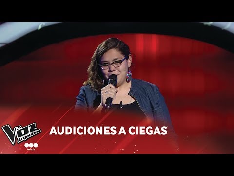 María Inés González - "Sin miedo" - Rosana - La Voz Argentina 2018