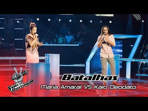 Maria Amaral VS Kaio Deodato - "Time After Time" | Batalha | The Voice Portugal