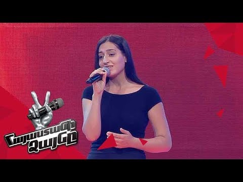Mariam Hovhannisyan sings 'Piece by Piece' - Blind Auditions - The Voice of Armenia - Season 4
